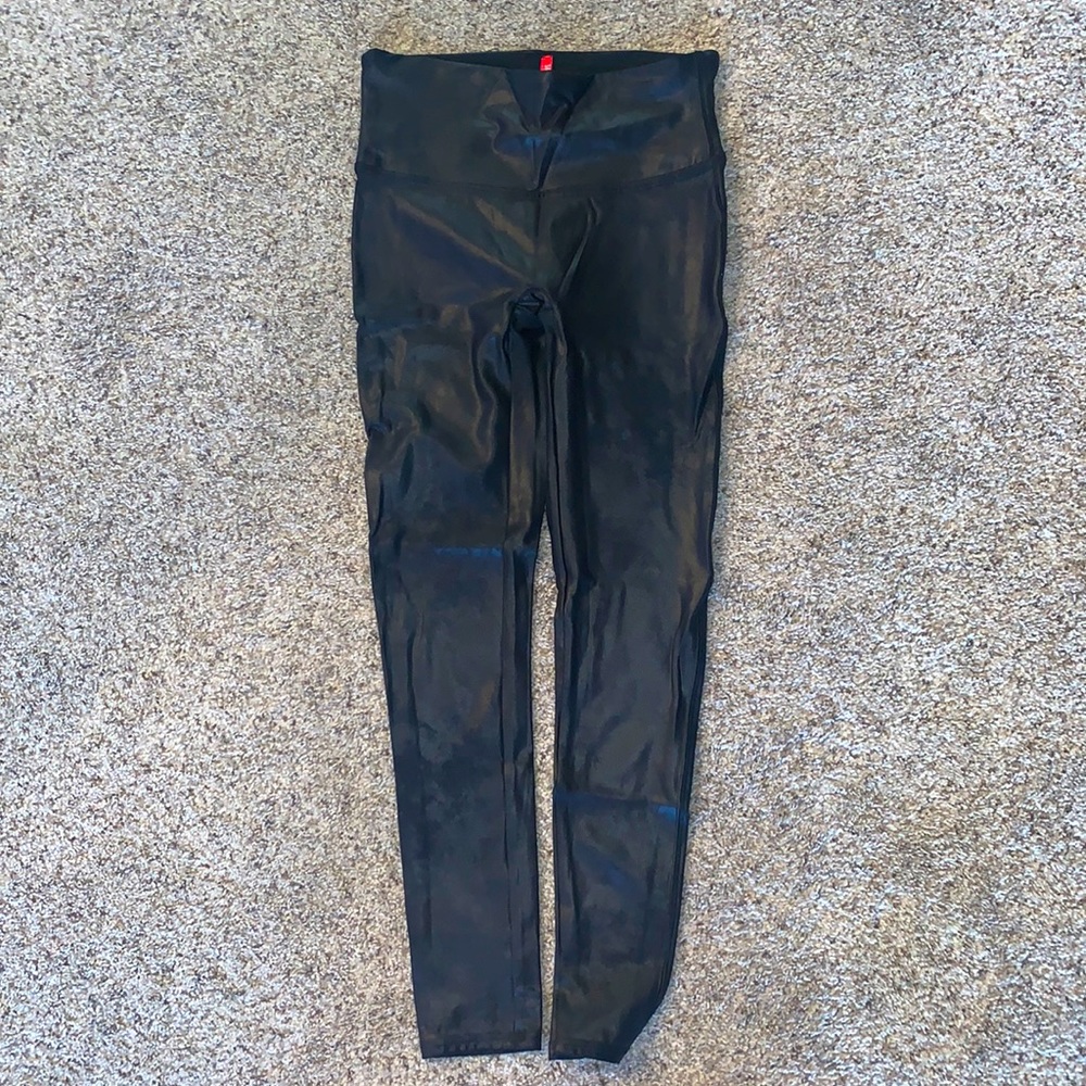 SPANX faux leather leggings